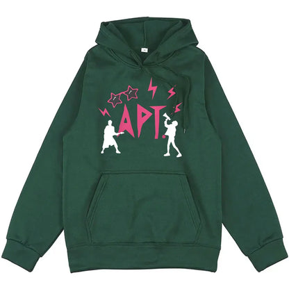APT ROSE & Bruno Mars Hoodie – Unisex Streetwear Graphic Sweatshirt