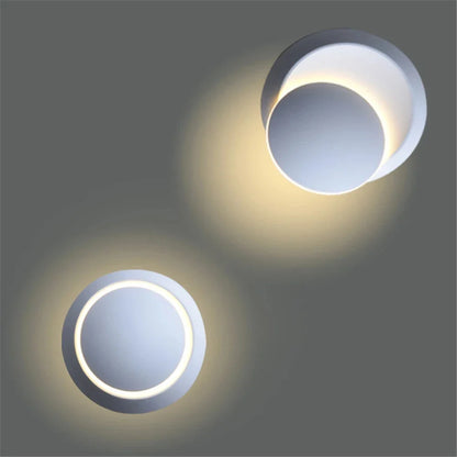 Rotatable LED Wall Light – Modern Aluminum Indoor Lamp for Bedroom & Living Room