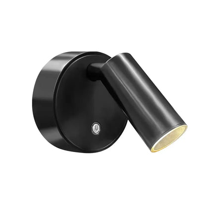 Magnetic LED Wall Light Rechargeable Touch Dimmable Cordless Bedside Lamp