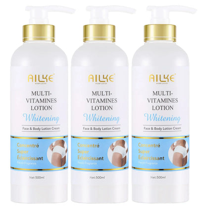 Whitening Body Lotion with Vitamins A–E