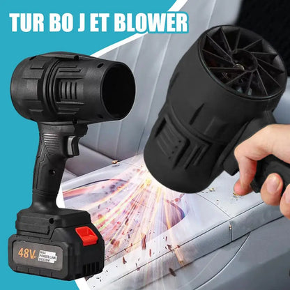 Cordless Air Blower Powerful Jet Fan Mini Turbo Fan Thrust Violent Leafs Duster Handheld Power Tools