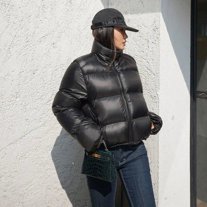 Winter Clothes Women Warm Cropped Jacket