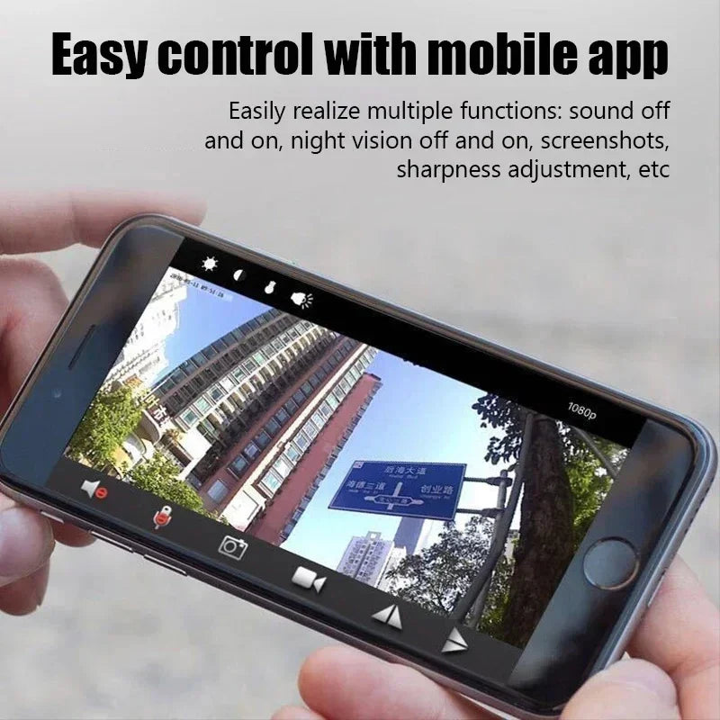 WiFi Mini Smart Camera – Wireless Indoor Video Device with Motion Detection