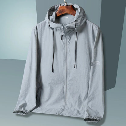 Sun Protection Jacket – Quick Dry Hooded Windbreaker for Men & Women
