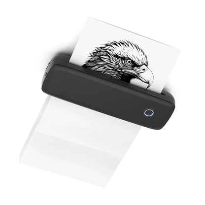Portable Thermal Transfer Printer Wireless&USB Connect with Mobile Computer 56mm/77mm/107mm/210mm/216mm