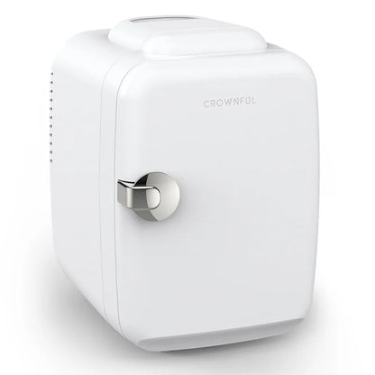 Crownful 4L Mini Fridge Portable Beauty Cooler Warmer Car Home Travel