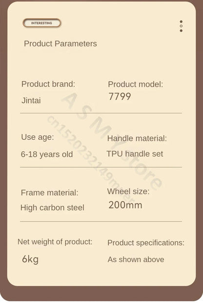 Children's Scooter, Foldable Bicycle, Large Children's Sliding Wheel, Campus Adult Two Wheel Scooter 5-15 years old