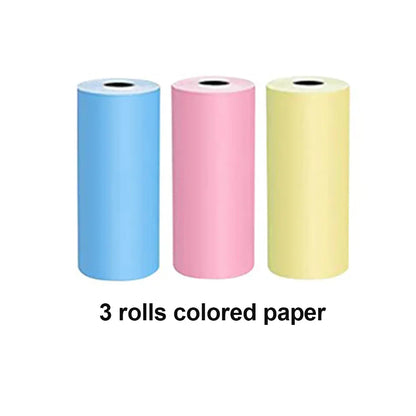 Mini Printer Portable Bluetooth Wireless Smart Label Thermal Portable Printers Stickers Paper Wireless Printers Children Gifts