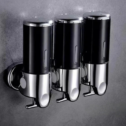 Wall-Mounted Shampoo and Soap Dispenser