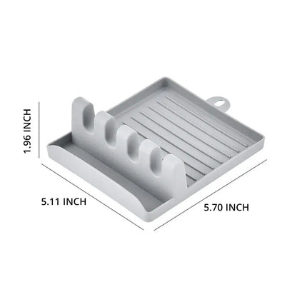 Spatula and Lid Rack Spoon Holder
