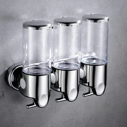 Wall-Mounted Shampoo and Soap Dispenser