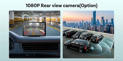 OTTOCAST CarPlay Screen 9.0" INCH 4K Car Touch Screen Wireless Carplay Android Auto Radio DVR GPS Video Built-in Youtube Netflix