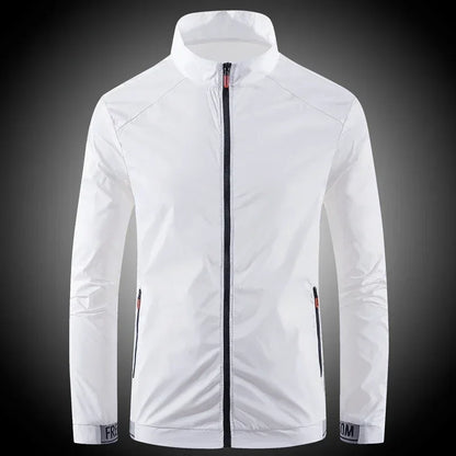 Men Sunscreen Jacket – Breathable Waterproof Sports Protection