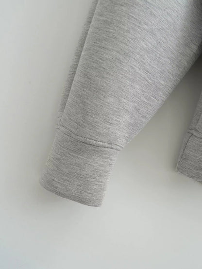 Zip Up Hoodies Women – Oversized Autumn Hooded Sweatshirt