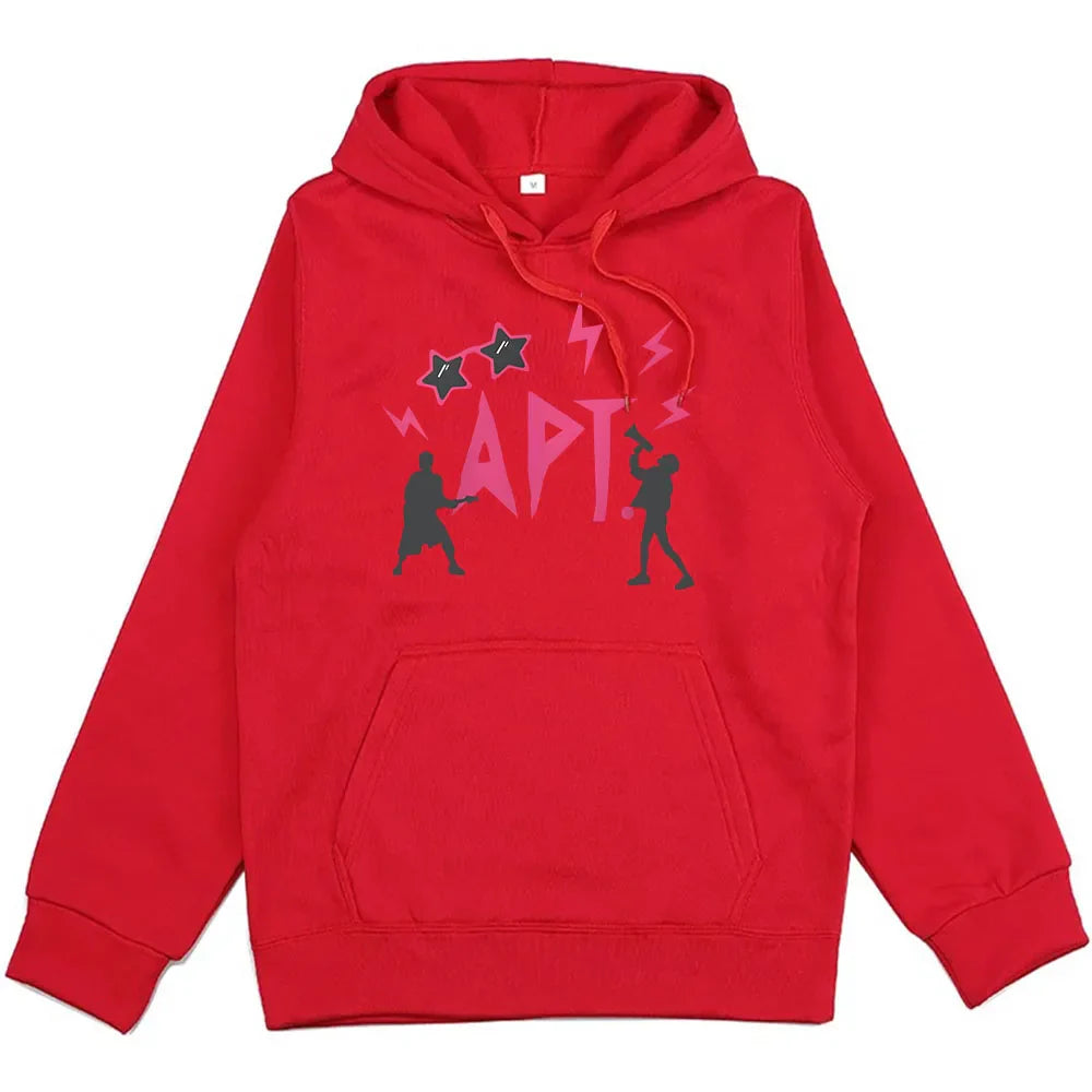 APT ROSE & Bruno Mars Hoodie – Unisex Streetwear Graphic Sweatshirt