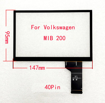 6.5 inch Touch Screen for VW MIB STD2 TDO-WVGA0633F00039/36 WVGA0633F00045 Car Multimedia Player 680 682 200 Navigation Radio