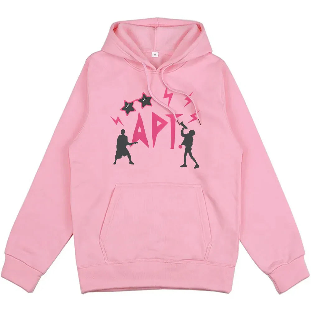 APT ROSE & Bruno Mars Hoodie – Unisex Streetwear Graphic Sweatshirt