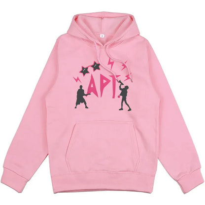 APT ROSE & Bruno Mars Hoodie – Unisex Streetwear Graphic Sweatshirt