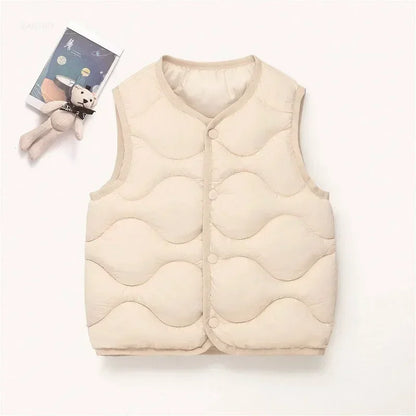 Kids Winter Vest – Warm Outdoor Padded Waistcoat