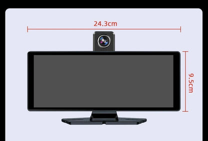 10.26'' Universal Portable Carplay Car Screen Wireless Carplay Screen Wireless Car Stereo Carplay Android Auto Car Touchscreen