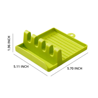 Spatula and Lid Rack Spoon Holder