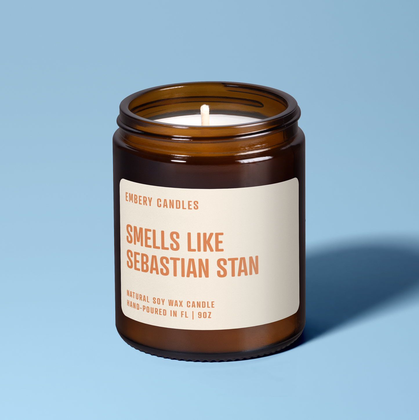 Smells Like Sebastian Stan | Soy Wax Scented Candle