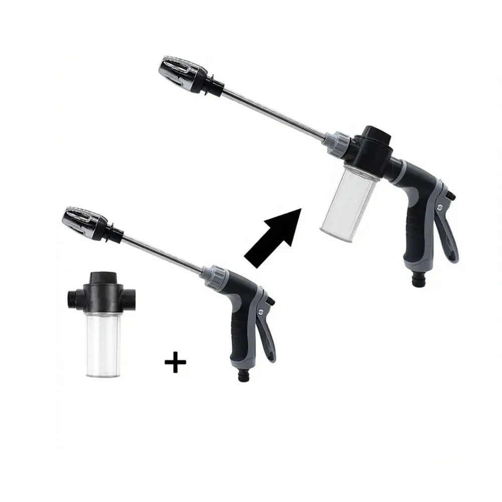 High Pressure Water Gun 100ML Foam Spray Bottle For Garden Irrigation Window Cleaning Two Models Available Portable Sprayer
