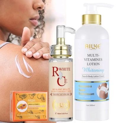 Whitening Body Lotion with Vitamins A–E