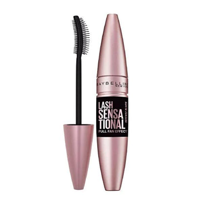 Maybelline Lash Sensational Full Fan Effect Mascara - Intense Black, Volumizing & Waterproof Formula