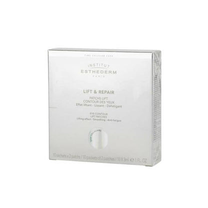 Esthederm Eye Contour Lift Patches - Under Eye Firming, Dark Circles & Puffiness Reduction (10x3ml)
