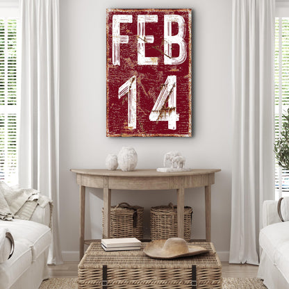 Feb 14 Sign