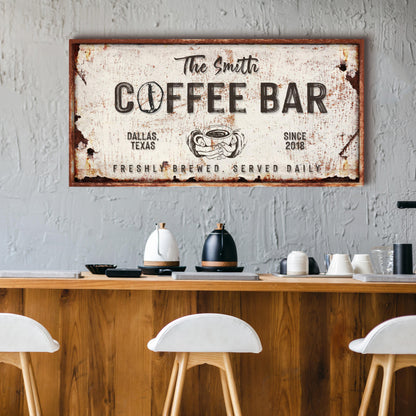 Coffee Bar Sign IV