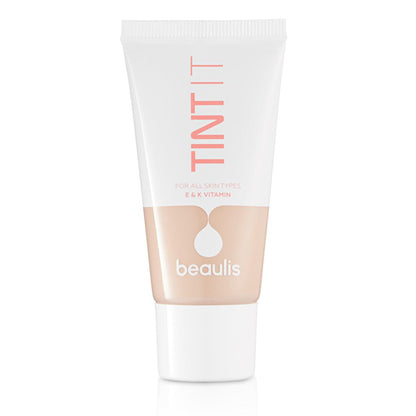 Beaulis Tint It Foundation 106 Light Porcelain - Medium Coverage Foundation Makeup with Vitamins E & K