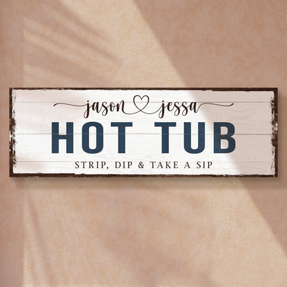Hot Tub Sign