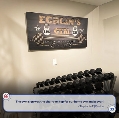 Gym Sign VIII