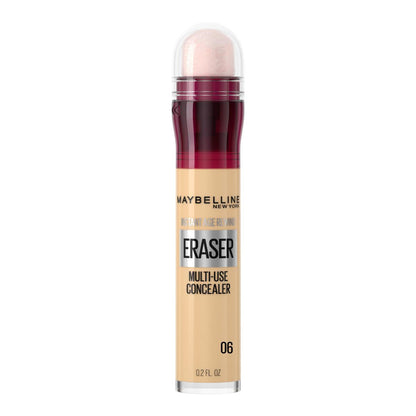 Maybelline Instant Anti Age Eraser Concealer - High Coverage, Anti-Aging, Brightening Under-Eye Coverage