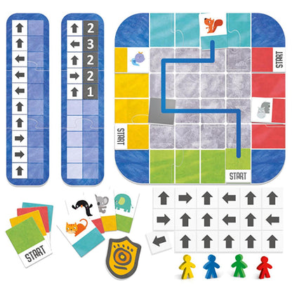 Headu Easy Coding Game for Kids Aged 4-8 - Educational Toy for STEM Learning & Problem-Solving Skills