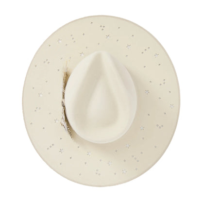 Stetson Night Sky S - Wide Brim Fedora Wool Felt Cowgirl Hat
