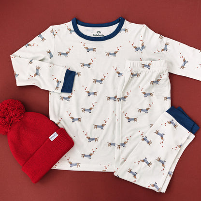 Puppy Love 2pc Bamboo Pajamas