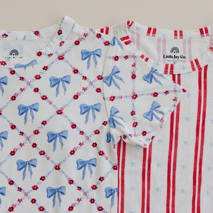 Stars & Stripes 2pc Bamboo Pajamas