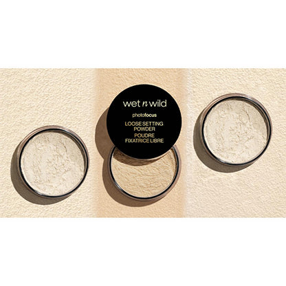 wet n wild Loose Setting Powder - Translucent, Matte Finish Makeup for Long-Lasting Wear