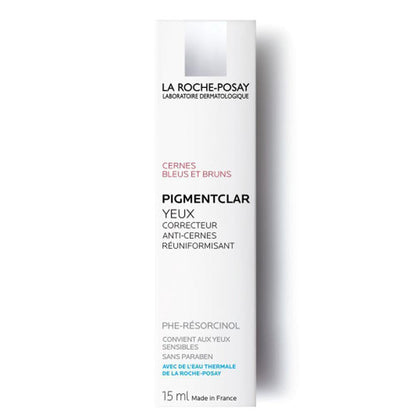 La Roche Posay Pigmentclar Eye Cream - Dark Circle Treatment with Niacinamide, 0.51 fl oz