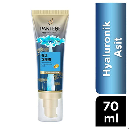 Pantene Hydra Glow Night Serum 70ml - Moisturizing Treatment