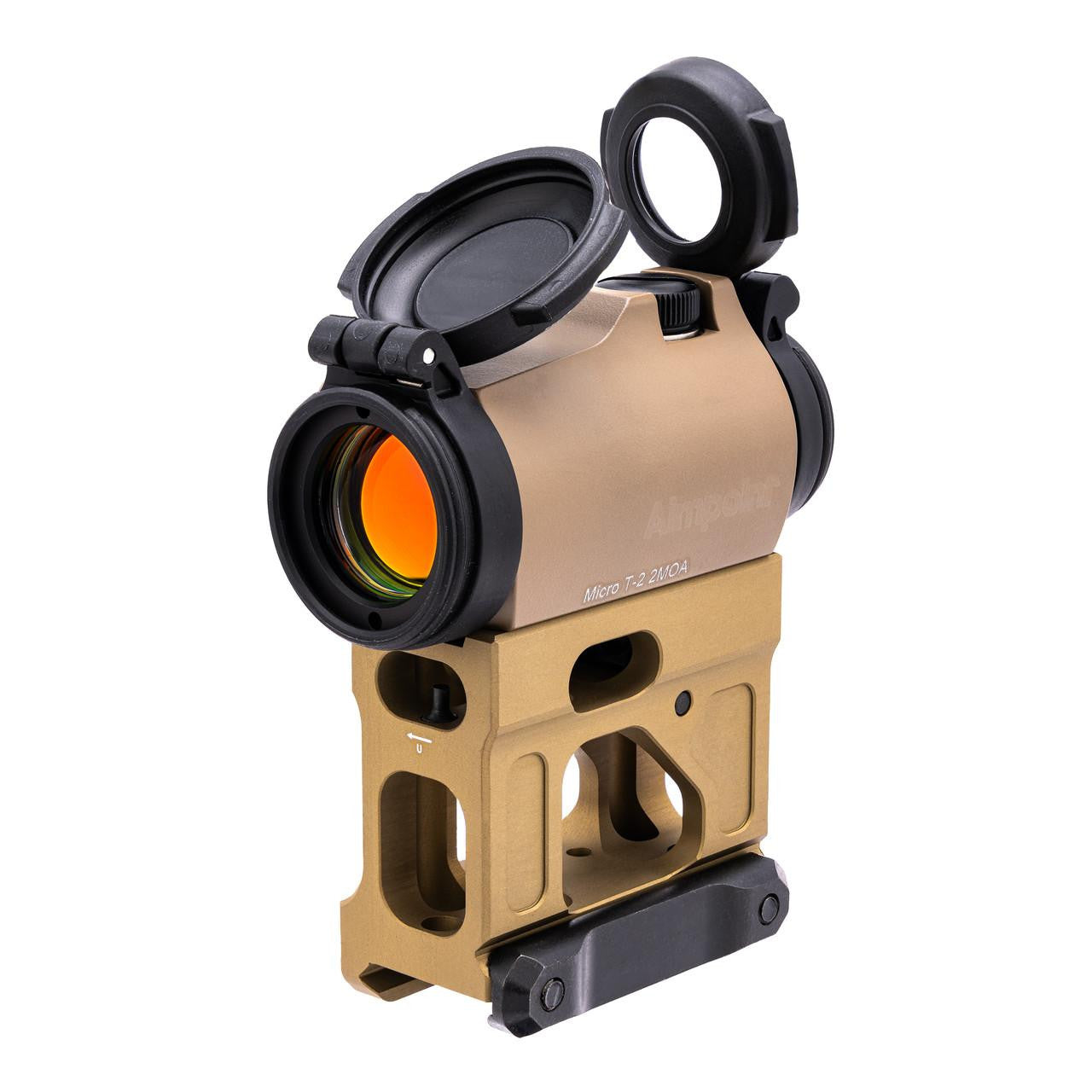 Aimpoint Micro T2 - Rugged 2 MOA Red Dot & 5-Year Battery - NVG Compatible & Waterproof
