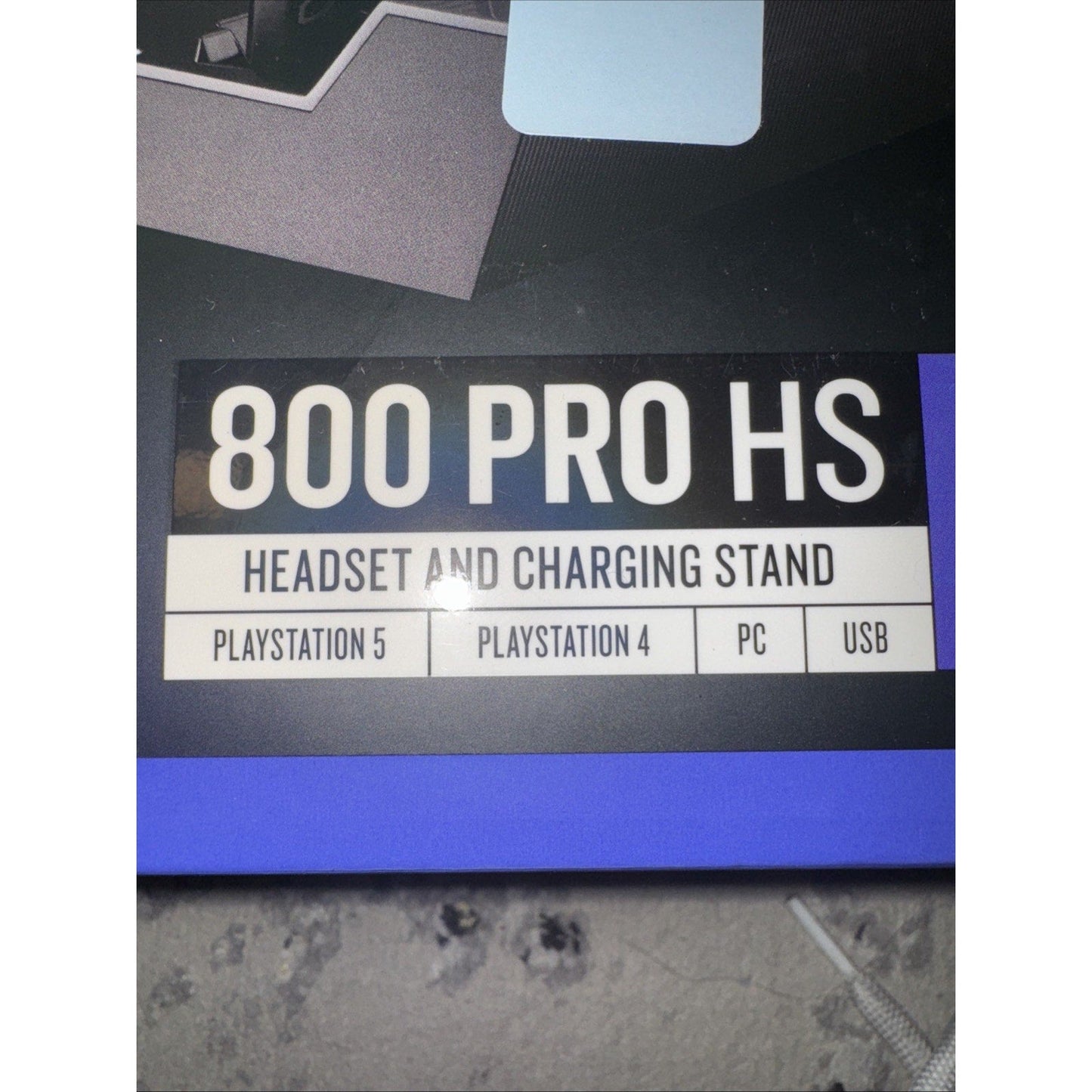 RIG 800 Pro HS Wireless Gaming Headset with Charging Stand, Black