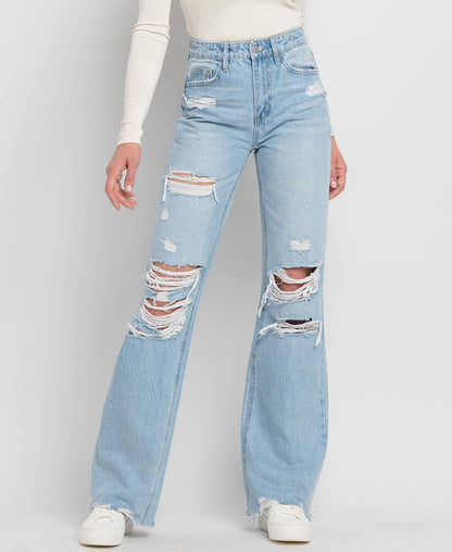Rylee's 90s Vintage Super High Rise Flare