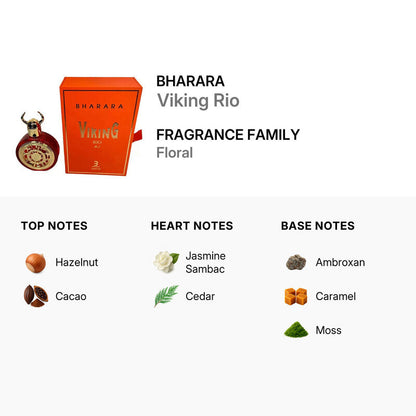 Bharara Unisex Viking Rio Parfum 3.4 oz