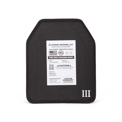 Bulletproof Backpack Insert - Level 3A, 3 and 4 Options