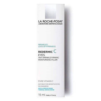 La Roche Posay Redermic C Yeux Anti-Aging Eye Cream with Vitamin C & Hyaluronic Acid - 15ml