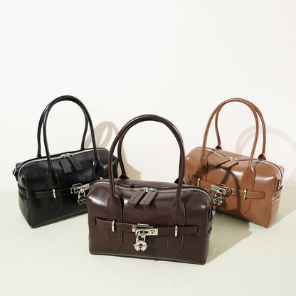 Cortical Women's Spliced Casual Crossbody Bag